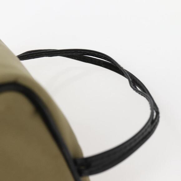 GUCCI Drawstring Pouch Nylon Beige 039 0973 Auth hk3094 - Picture 8 of 16